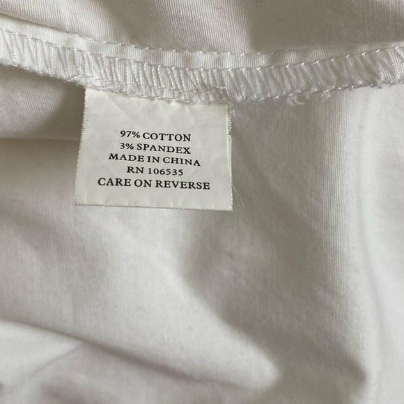 Hanna g. Women White Shirt Size M - Picture 4 of 5